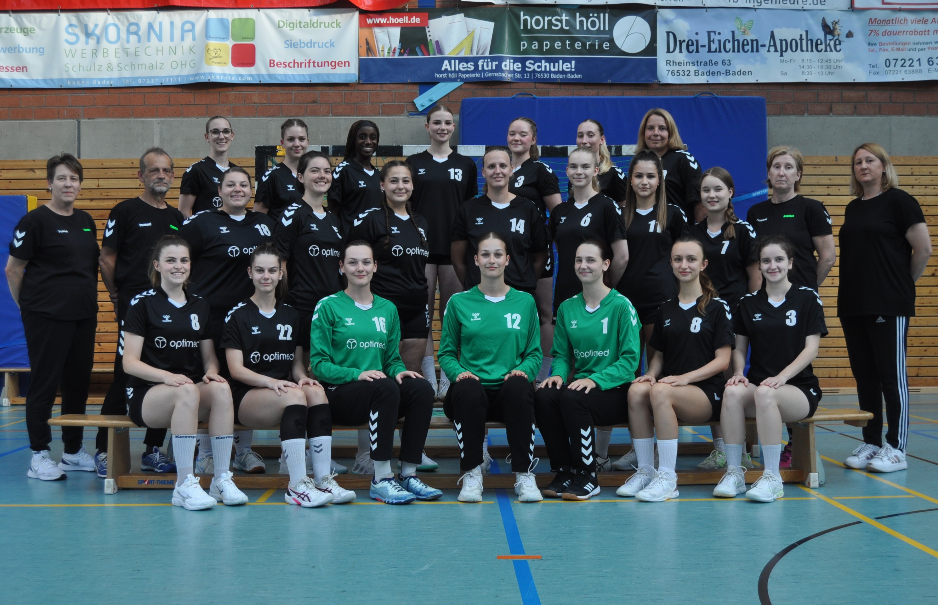 Mannschaftsfoto Damen 12 25 26