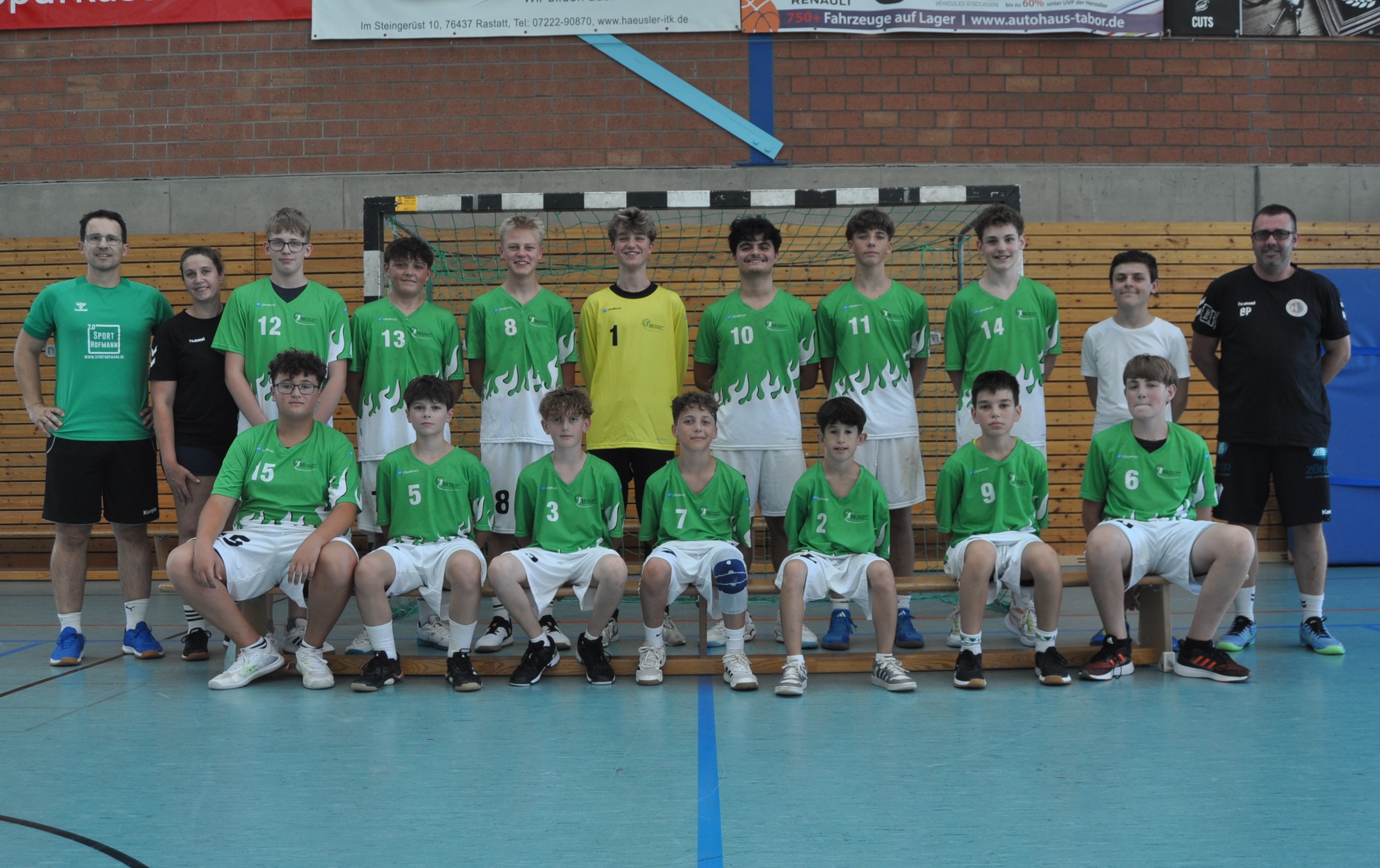 Mannschaftsfoto C Jungs 25 26