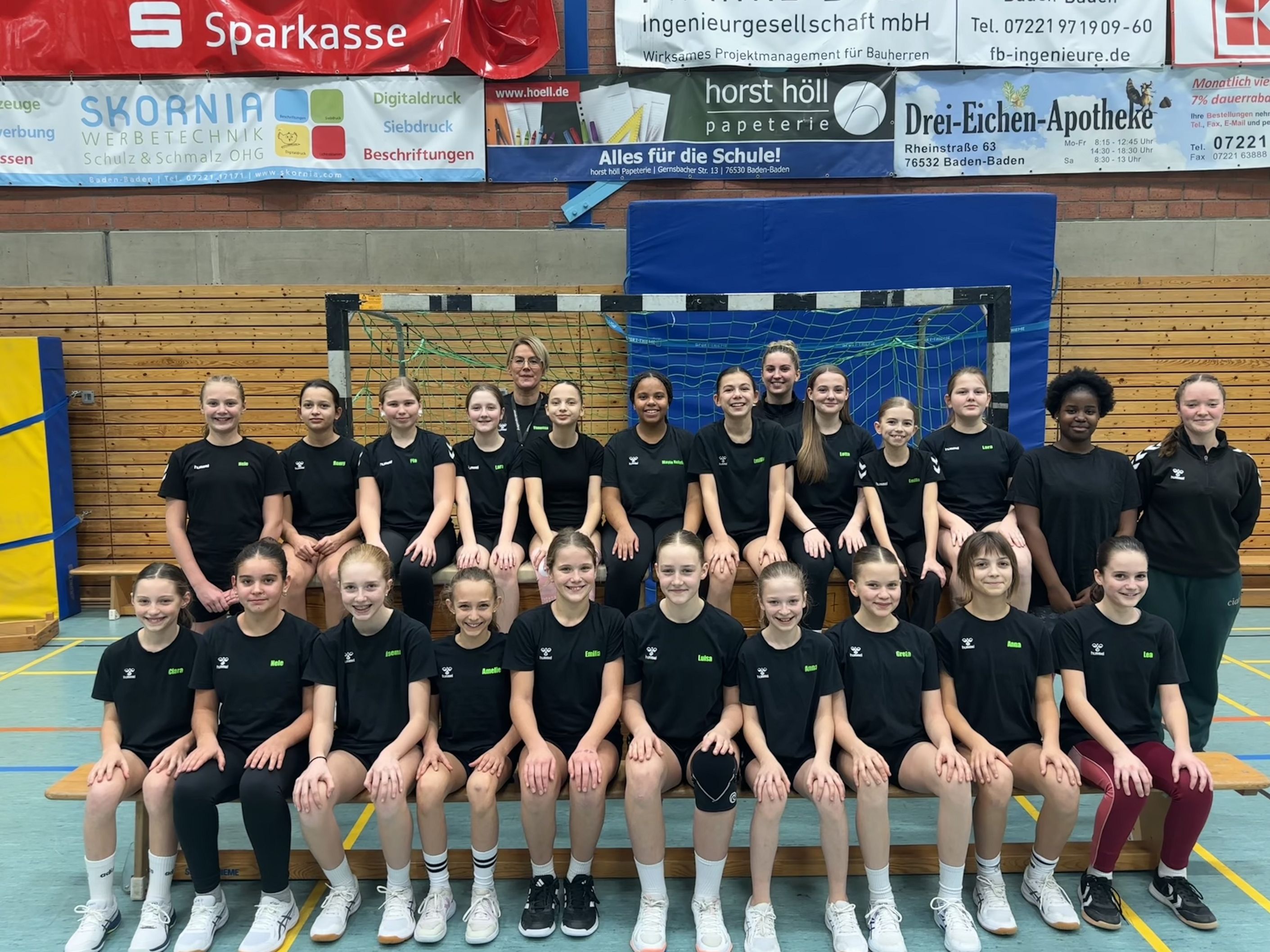 Mannschaftsfoto D Mädels 2025 2