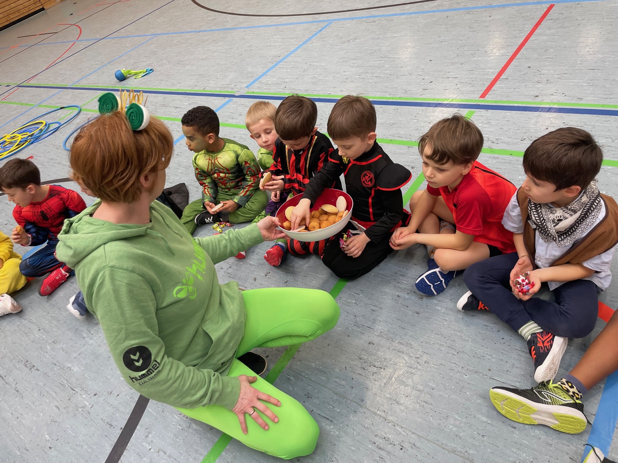 Faschingstraining Minis 3