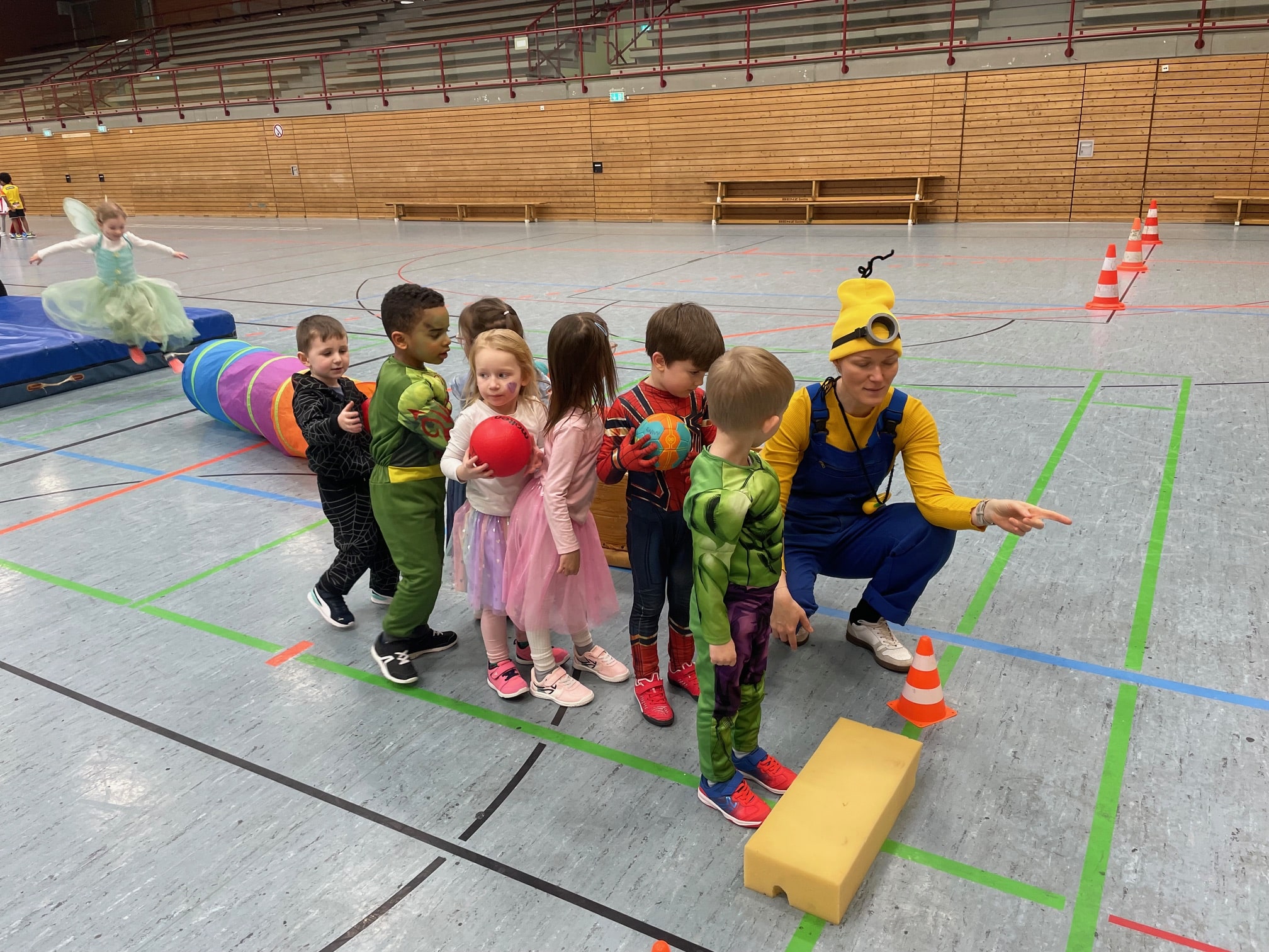 Faschingstraining Minis 8